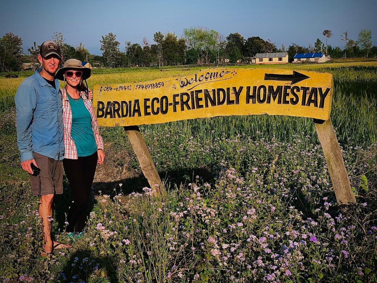 Bardia Eco Friendly Homestay Bardiya Exterior foto